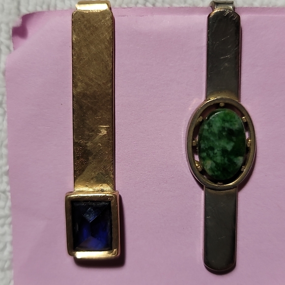 LOT 14 vintage tie clips and money clips - Picture 2 of 8